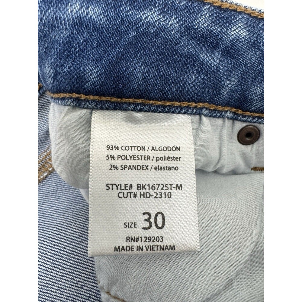 Hidden Tracey High Rise Straight Cropped Jeans Womens 30 Raw Hem NWT Buckle - Picture 12 of 13